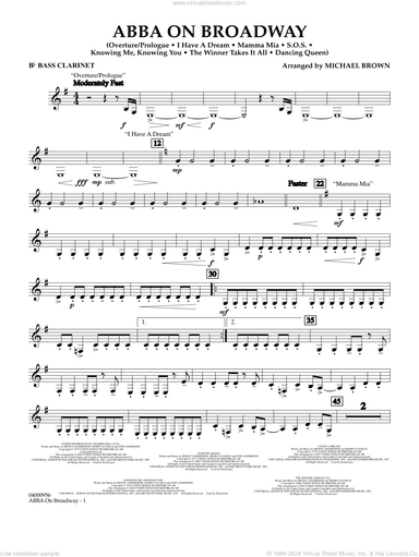ABBA on Broadway (arr. Michael Brown)