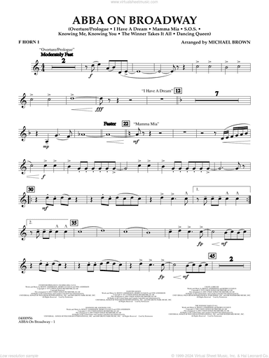 ABBA on Broadway (arr. Michael Brown)