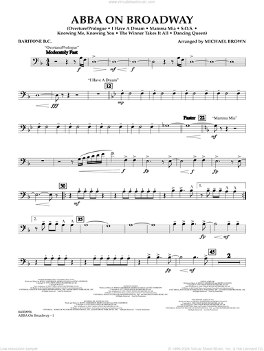 ABBA on Broadway (arr. Michael Brown)