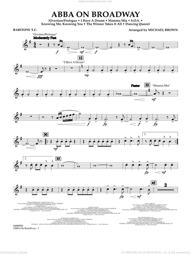 ABBA on Broadway (arr. Michael Brown)