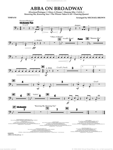 ABBA on Broadway (arr. Michael Brown)