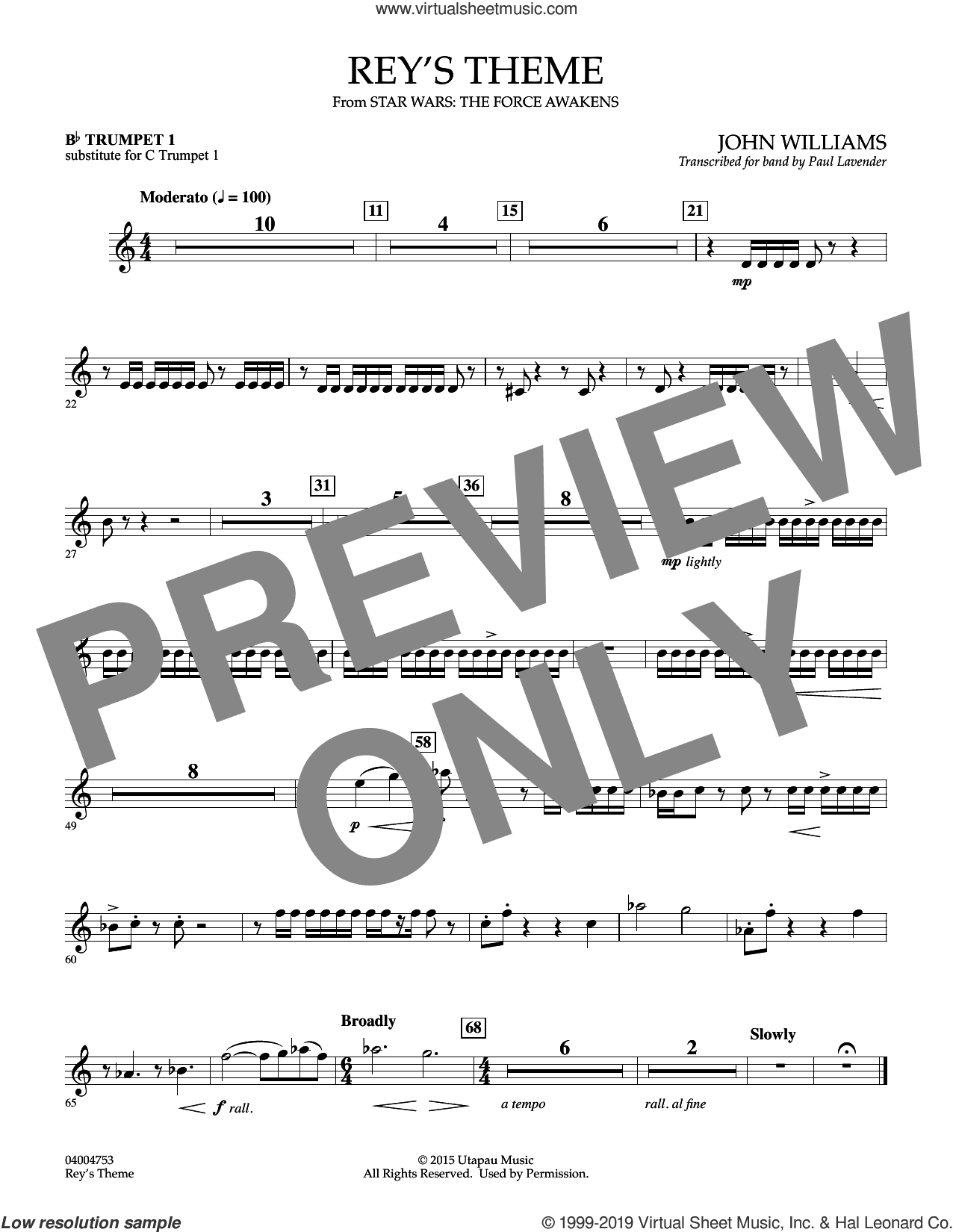 Rey's Theme (from Star Wars: The Force Awakens)