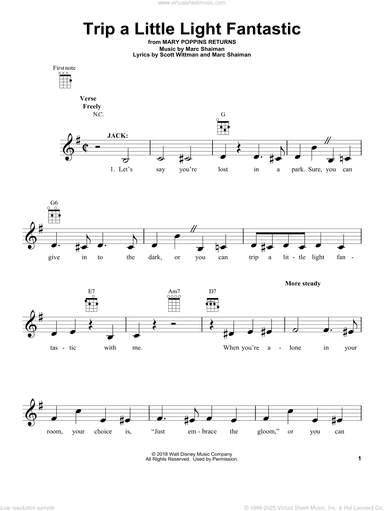 Trip A Little Light Fantastic (from Mary Poppins Returns)