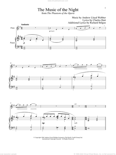 The Music of the Night (from The Phantom of the Opera)