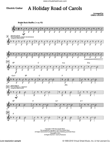 A Holiday Road Of Carols (arr. Greg Gilpin)