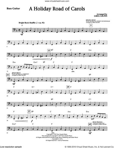 A Holiday Road Of Carols (arr. Greg Gilpin)