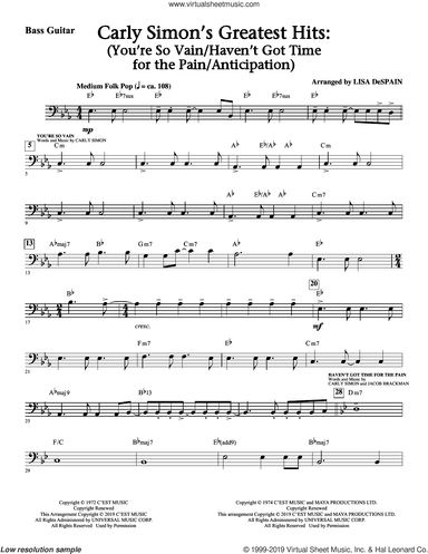 Carly Simon's Greatest Hits: A Choral Medley (arr. Lisa Despain)