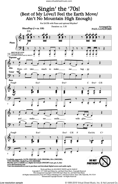 Singin' The 70's (arr. Paul Langford)
