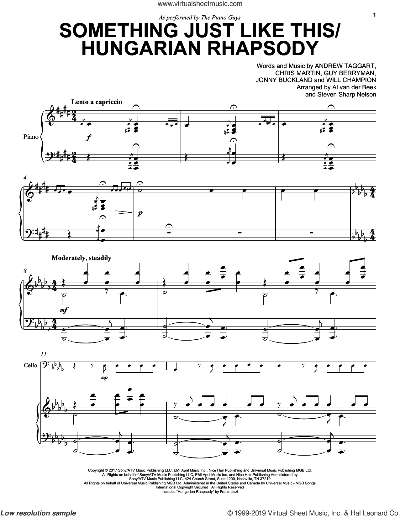 Something Just Like This / Hungarian Rhapsody