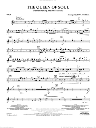 The Queen Of Soul (arr. Paul Murtha)- Conductor Score (Full Score)