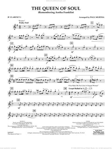 The Queen Of Soul (arr. Paul Murtha)- Conductor Score (Full Score)