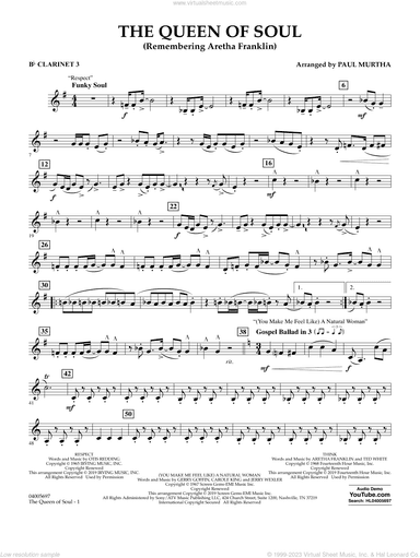 The Queen Of Soul (arr. Paul Murtha)- Conductor Score (Full Score)