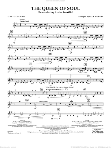 The Queen Of Soul (arr. Paul Murtha)- Conductor Score (Full Score)