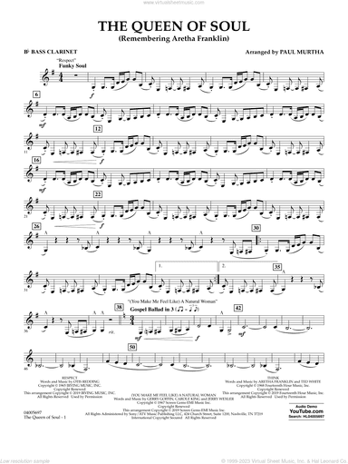 The Queen Of Soul (arr. Paul Murtha)- Conductor Score (Full Score)