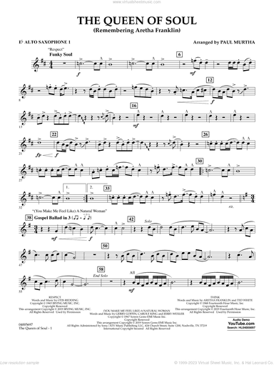 The Queen Of Soul (arr. Paul Murtha)- Conductor Score (Full Score)
