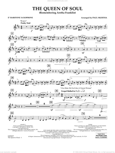 The Queen Of Soul (arr. Paul Murtha)- Conductor Score (Full Score)
