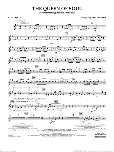 The Queen Of Soul (arr. Paul Murtha)- Conductor Score (Full Score)