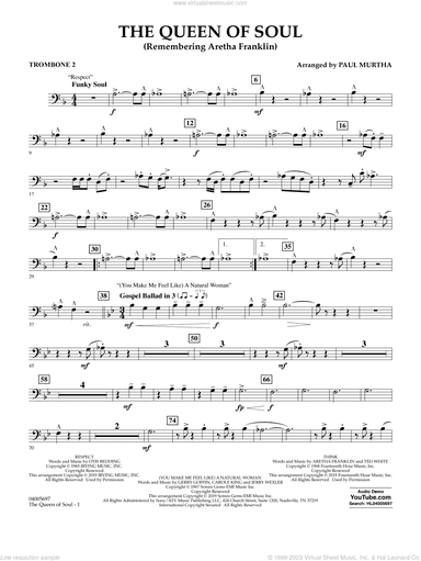The Queen Of Soul (arr. Paul Murtha)- Conductor Score (Full Score)