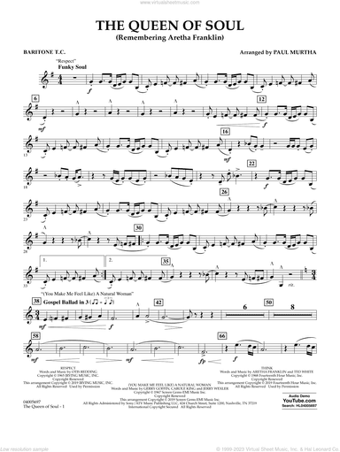 The Queen Of Soul (arr. Paul Murtha)- Conductor Score (Full Score)