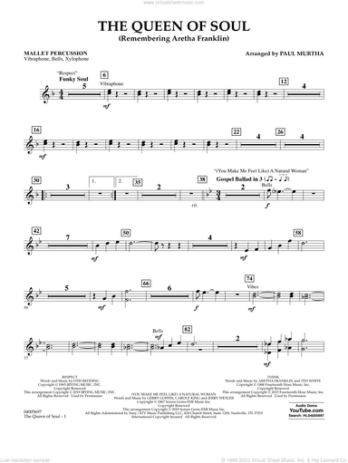 The Queen Of Soul (arr. Paul Murtha)- Conductor Score (Full Score)