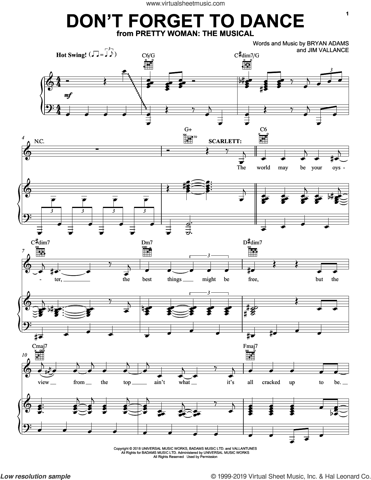 Don't Forget To Dance (from Pretty Woman: The Musical)