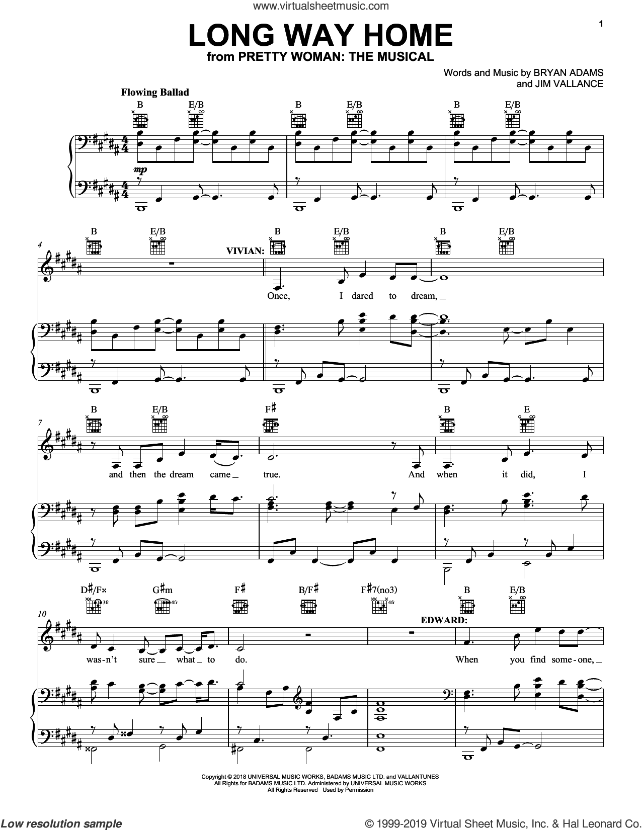 Long Way Home (from Pretty Woman: The Musical)