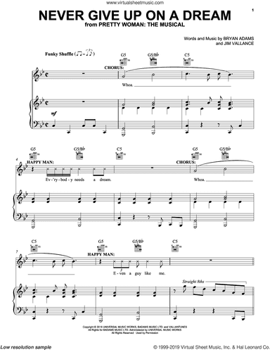 Never Give Up On A Dream (from Pretty Woman: The Musical)