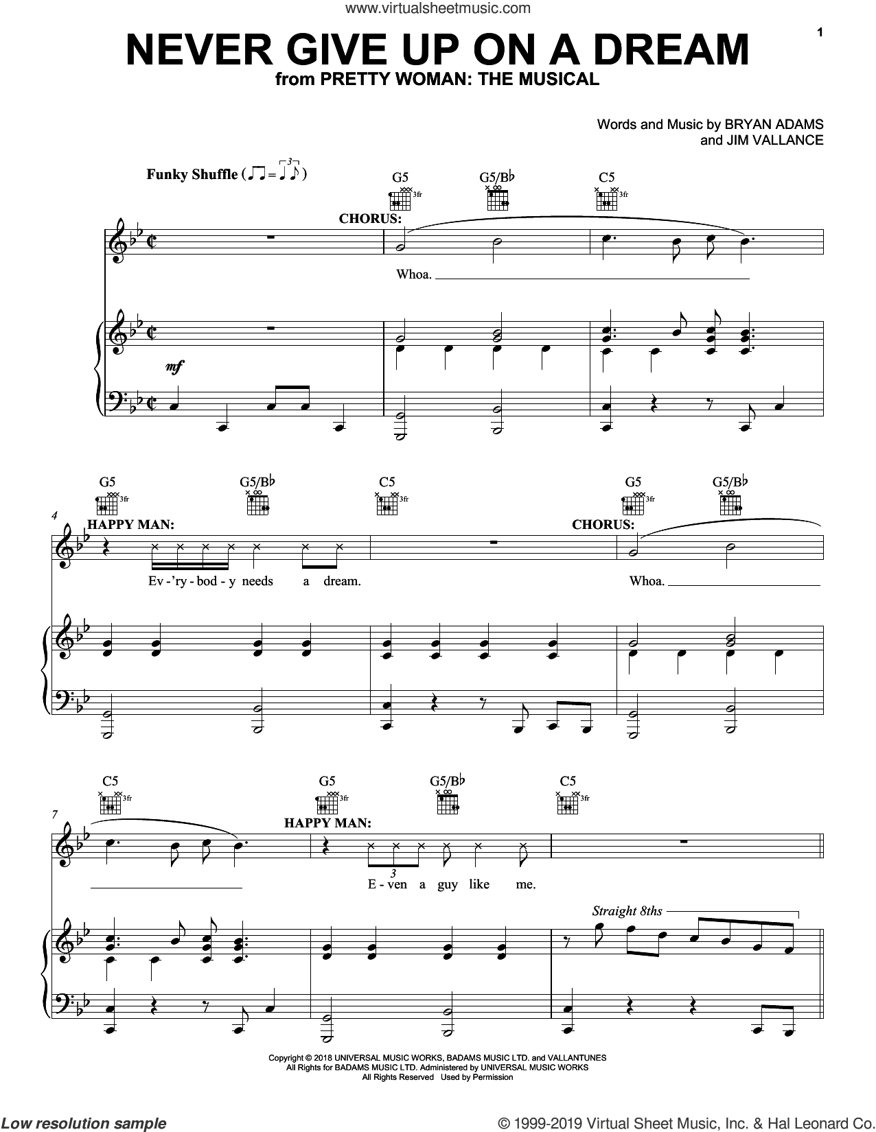 Never Give Up On A Dream (from Pretty Woman: The Musical)