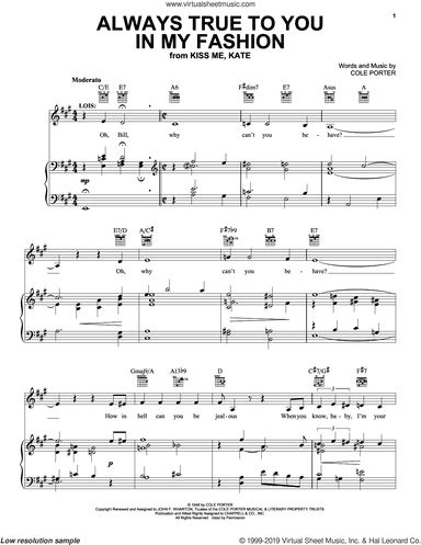 Always True To You In My Fashion (from Kiss Me, Kate)