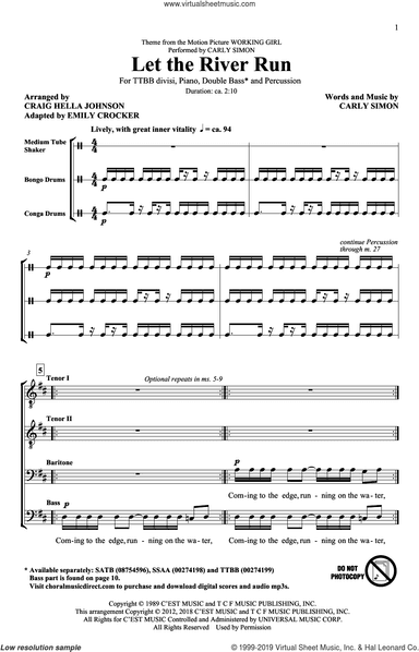 Let The River Run (arr. Craig Hella Johnson)