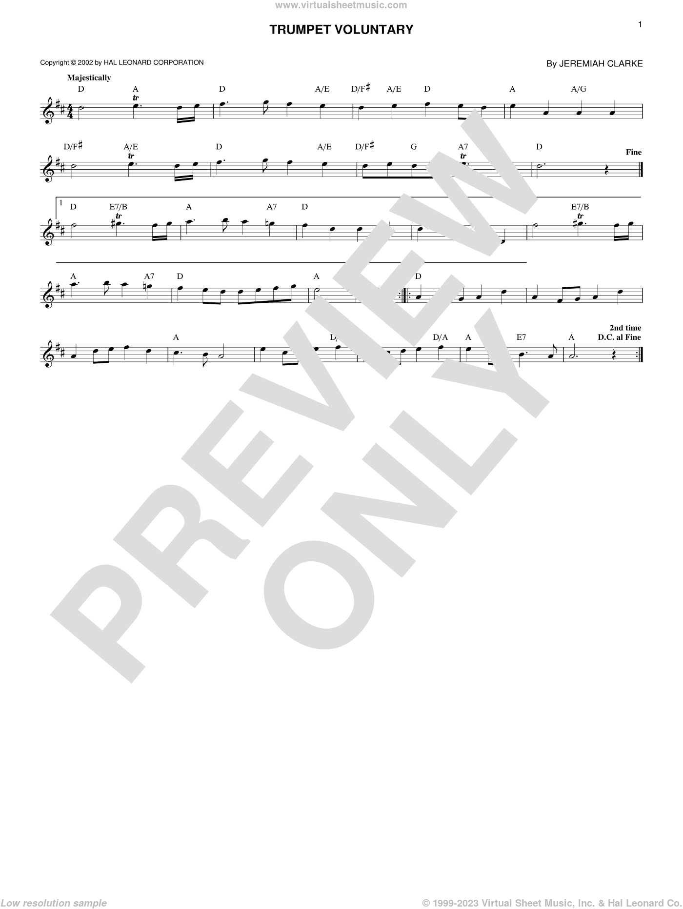Trumpet Voluntary