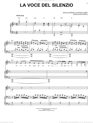 La Voce Del Silenzio