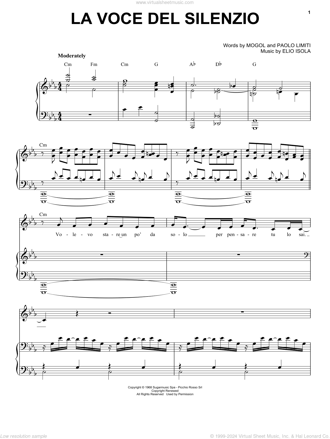 La Voce Del Silenzio