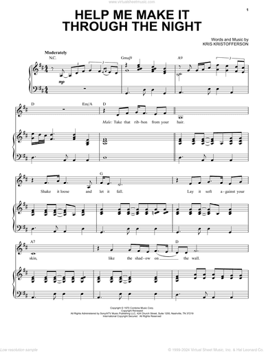 Help Me Make It Through the Night (feat. Loren Allred)