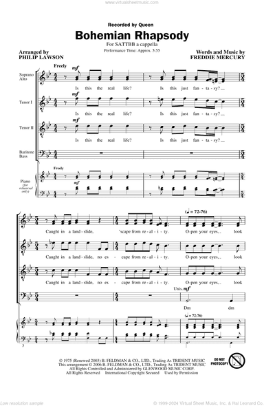 Bohemian Rhapsody (arr. Philip Lawson)