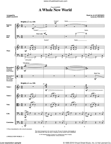 A Whole New World (from Aladdin) (arr. John Leavitt)