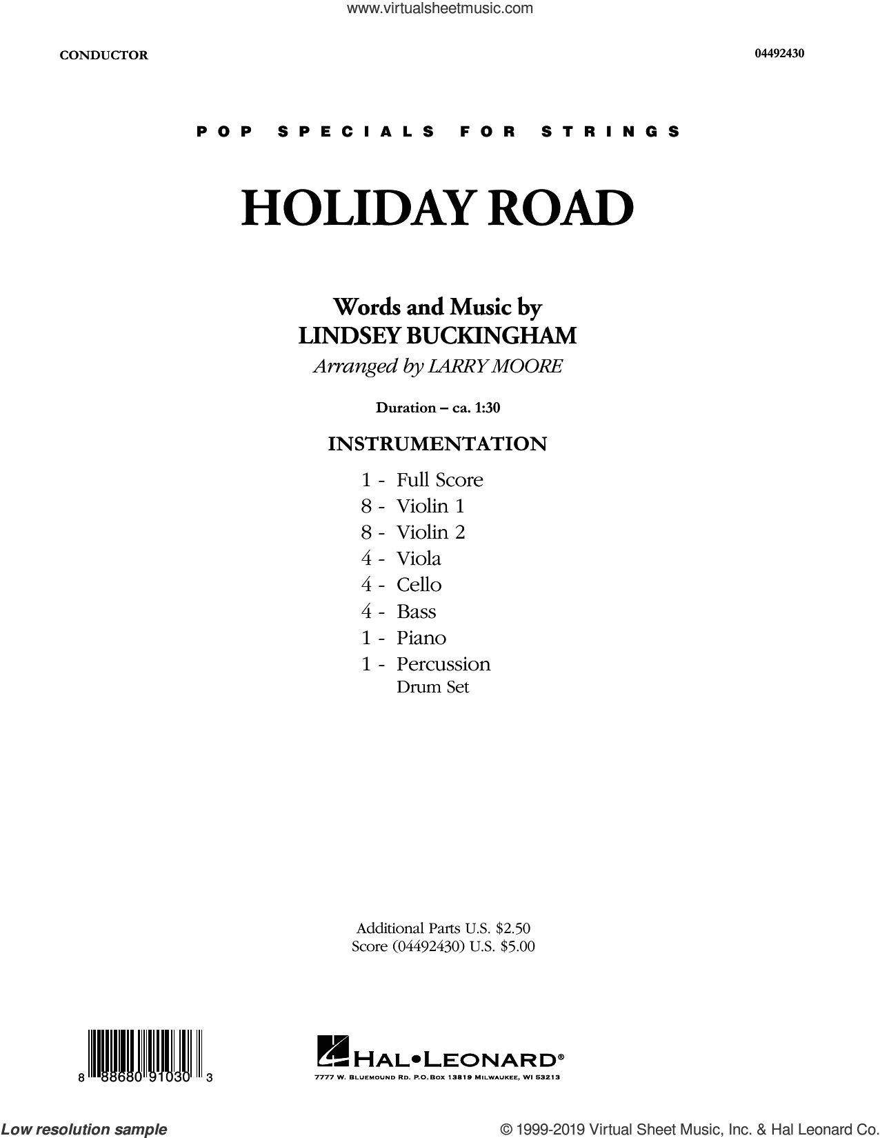 Holiday Road (from National Lampoon's Vacation) (arr. Larry Moore)