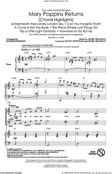 Mary Poppins Returns (Choral Highlights) (arr. Roger Emerson)