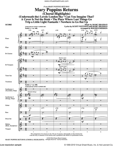 Mary Poppins Returns (Choral Highlights) (arr. Roger Emerson)