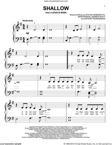 Shallow (from A Star Is Born)