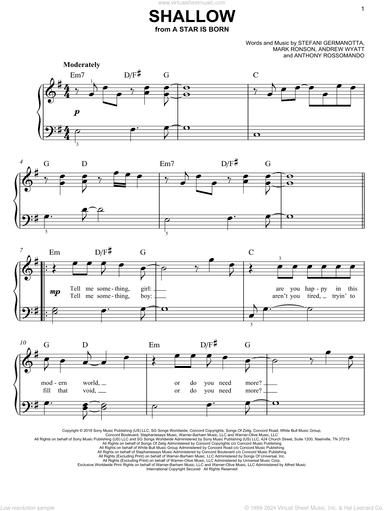 Shallow (from A Star Is Born)