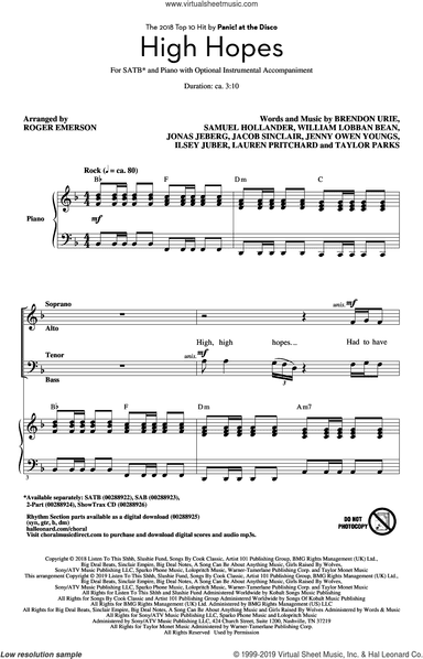 High Hopes (arr. Roger Emerson)
