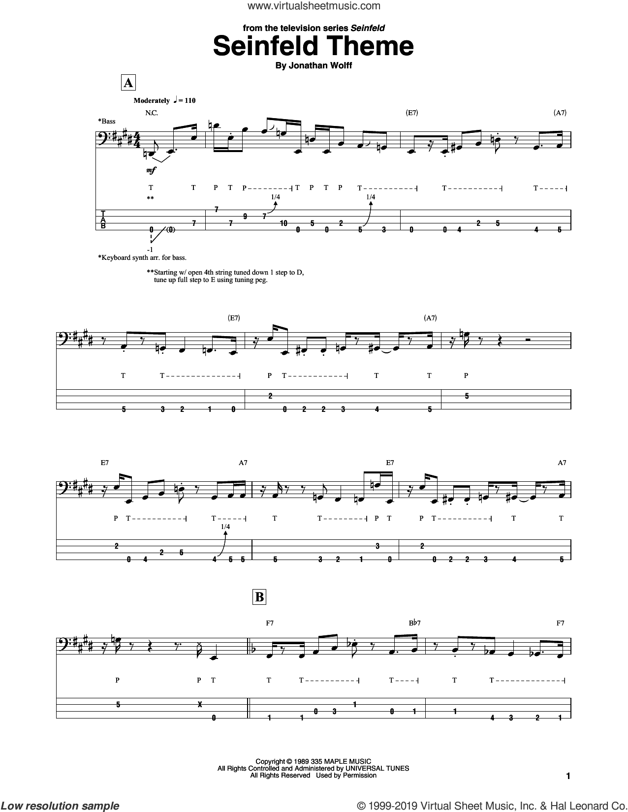 Seinfeld Theme