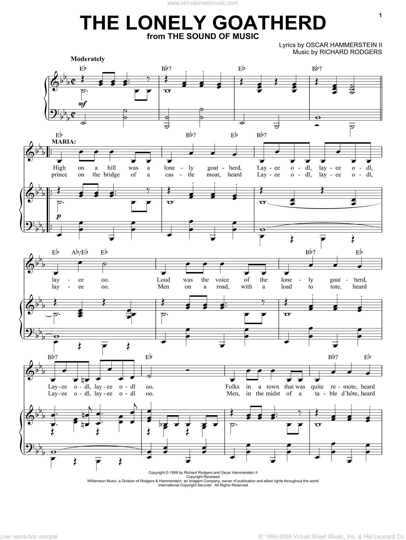 The Lonely Goatherd (from The Sound of Music)