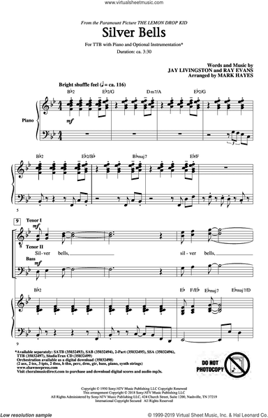 Silver Bells (arr. Mark Hayes)