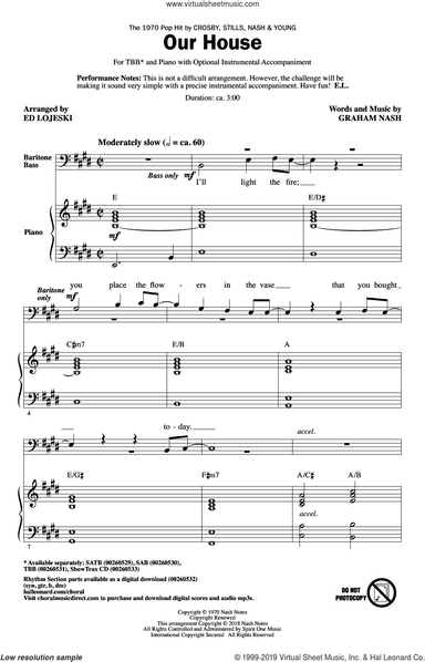 Our House (arr. Ed Lojeski)