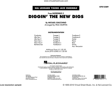Diggin' the New Digs (from Incredibles 2) (arr. Paul Murtha)