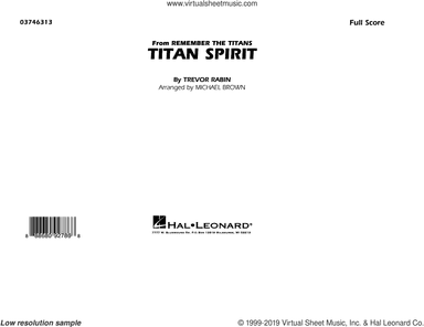 Titan Spirit (from Remember the Titans) (arr. Michael Brown)