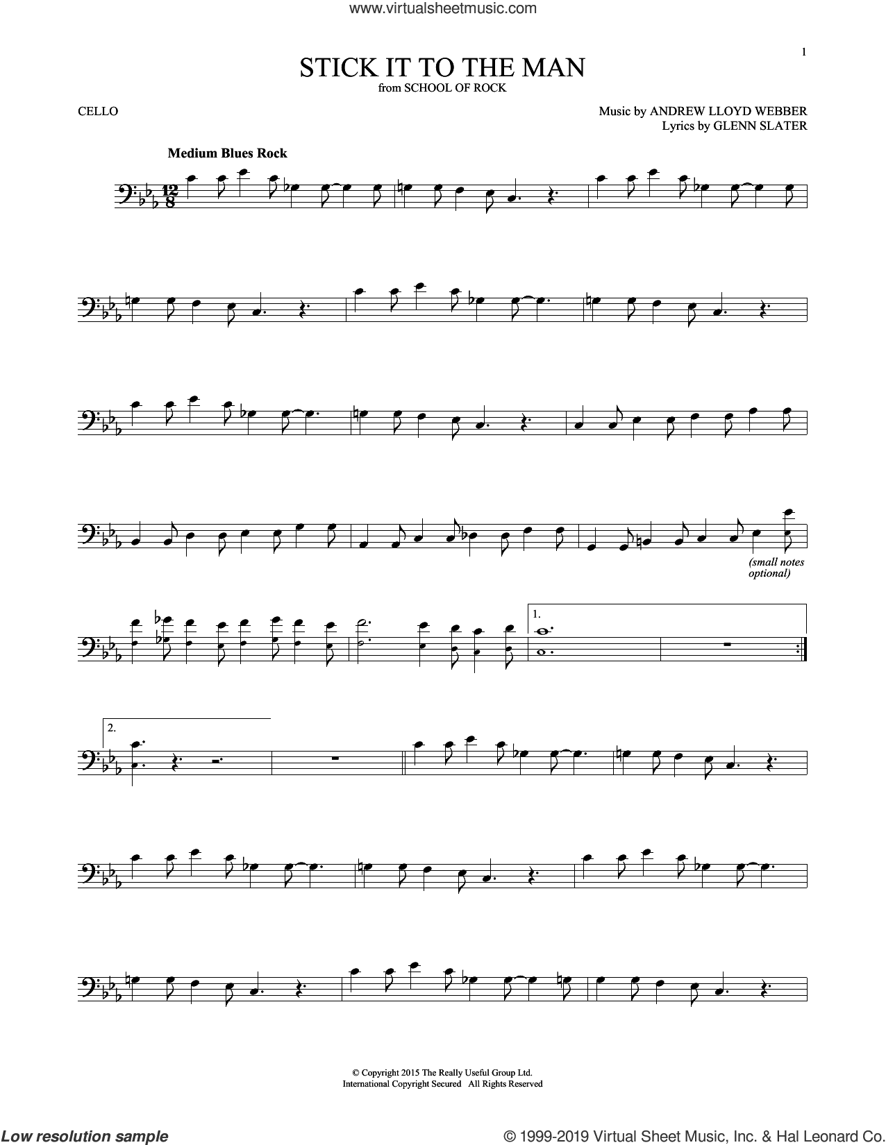Stick It To The Man (from School of Rock: The Musical)