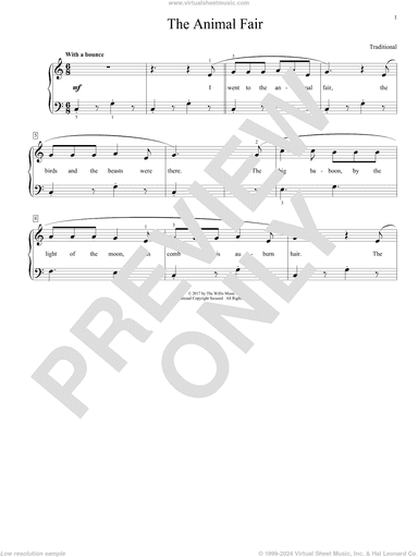 The Animal Fair (arr. Christopher Hussey)